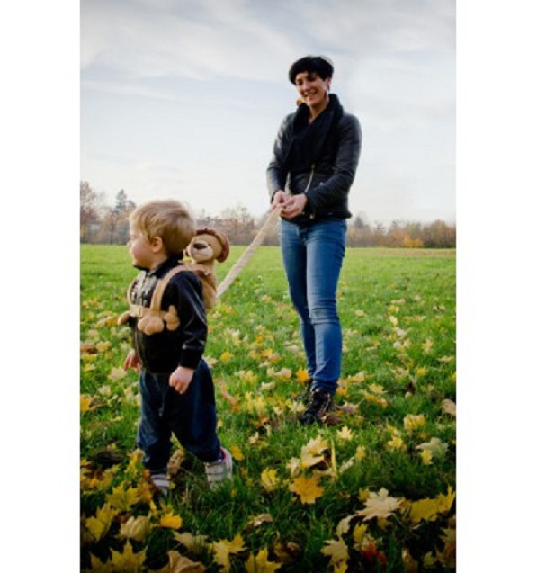 Goldbug Plecak ze smyczą Konik 18m+