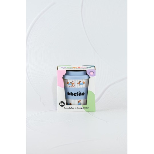 BBCino Kubek Dziecięcy Dash in Blue 240 ml Babycino 12+