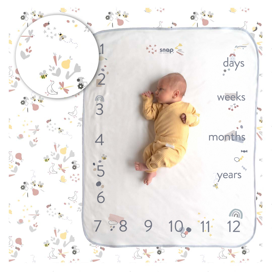 Snap the moment, Foto-kocyk Country white wersja angielska