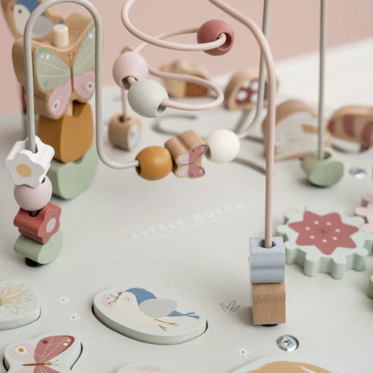 Little Dutch Stolik Edukacyjny Flowers & Butterflies 12m+