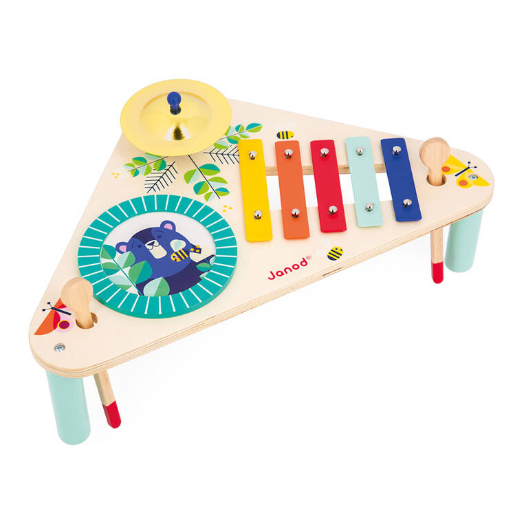Janod Stolik Muzyczny Gioia Drewniany 12m+
