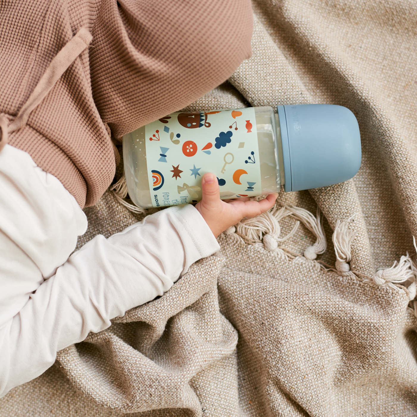 Suavinex Butelka SX PRO Forest 270ml niebieska 3+