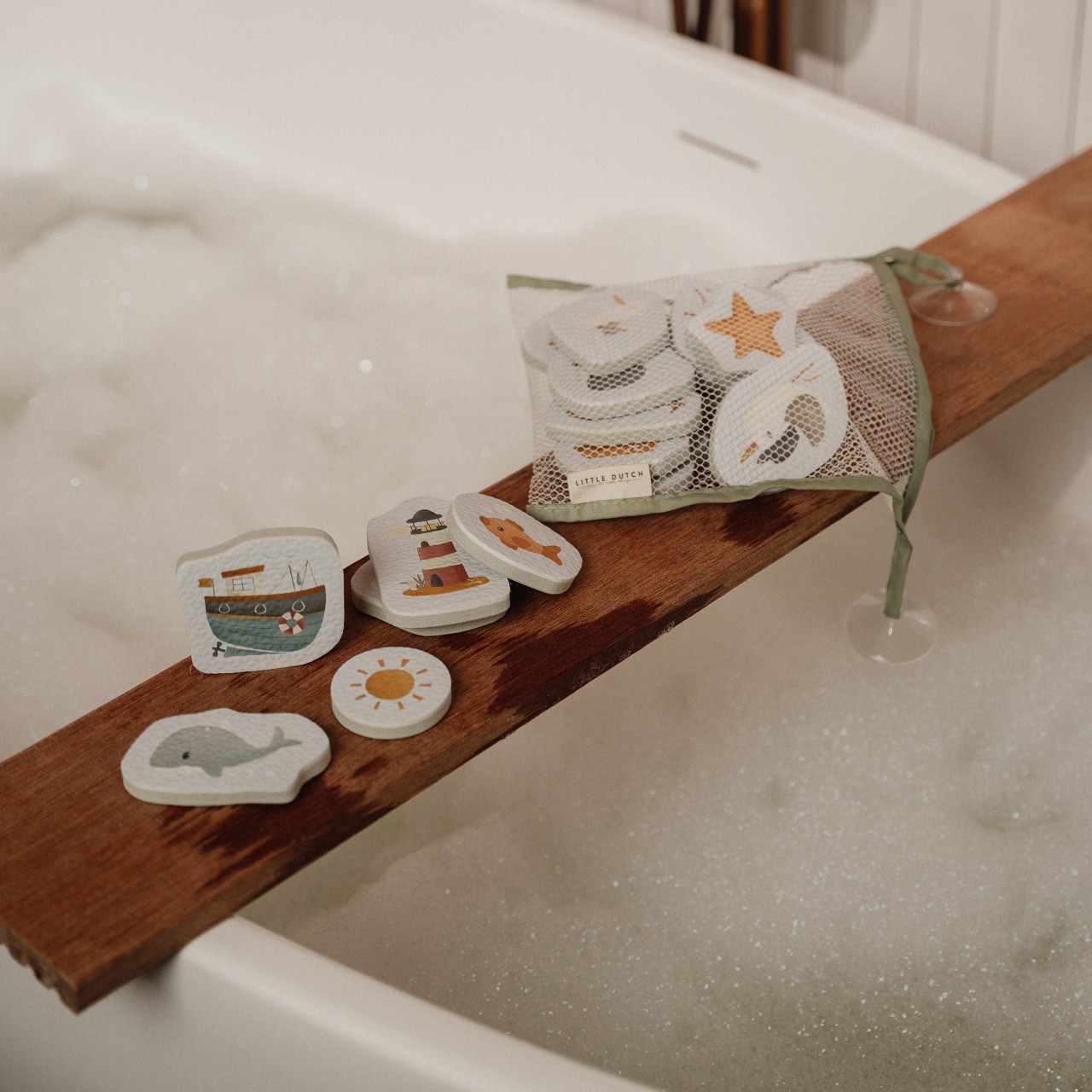 Little Dutch Puzzle Piankowe do Kąpieli Sailors Bay 16el 10m+