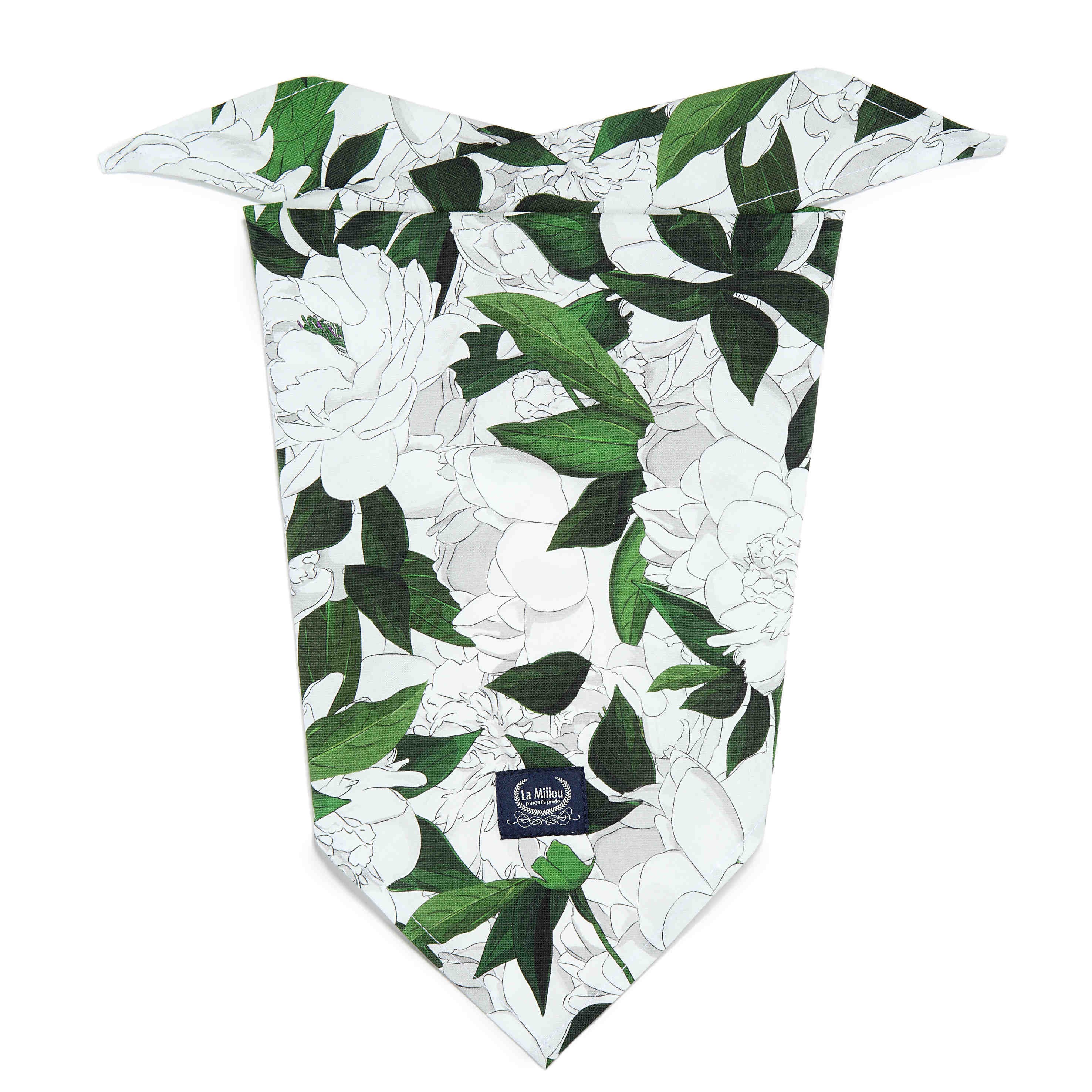 La Millou Chustka Trójkątna Lady White Peony 51x74cm