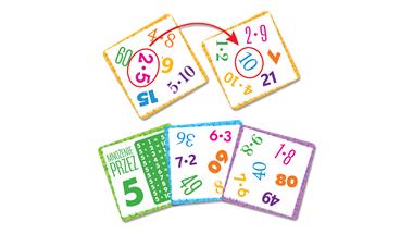 Gra 'Bójka na mnożenie' - nauka tabliczki mnożenia 7+