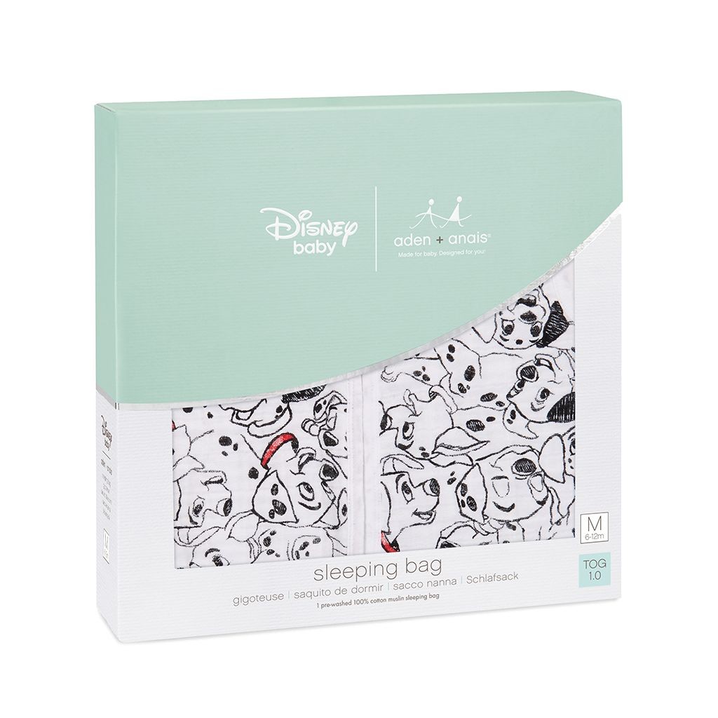 Aden & Anais Śpiworek Muślinowy Disney 101 Dalmatyńczyków 6-12 mies.