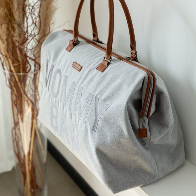 Childhome Torba Mommy Bag Canvas Szara - Praktyczna dla Mamy
