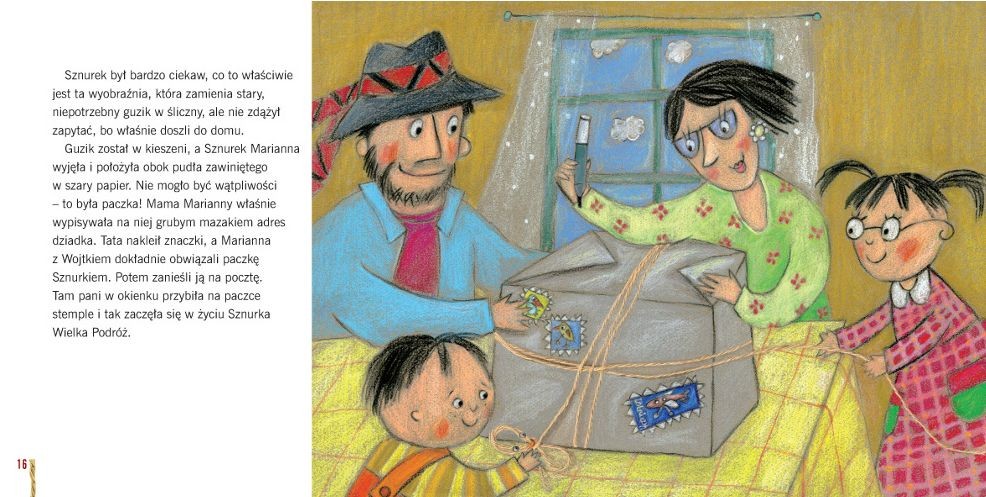 Bajka, "Sznurkowa historia" Roksana Jędrzejewska-Wróbel