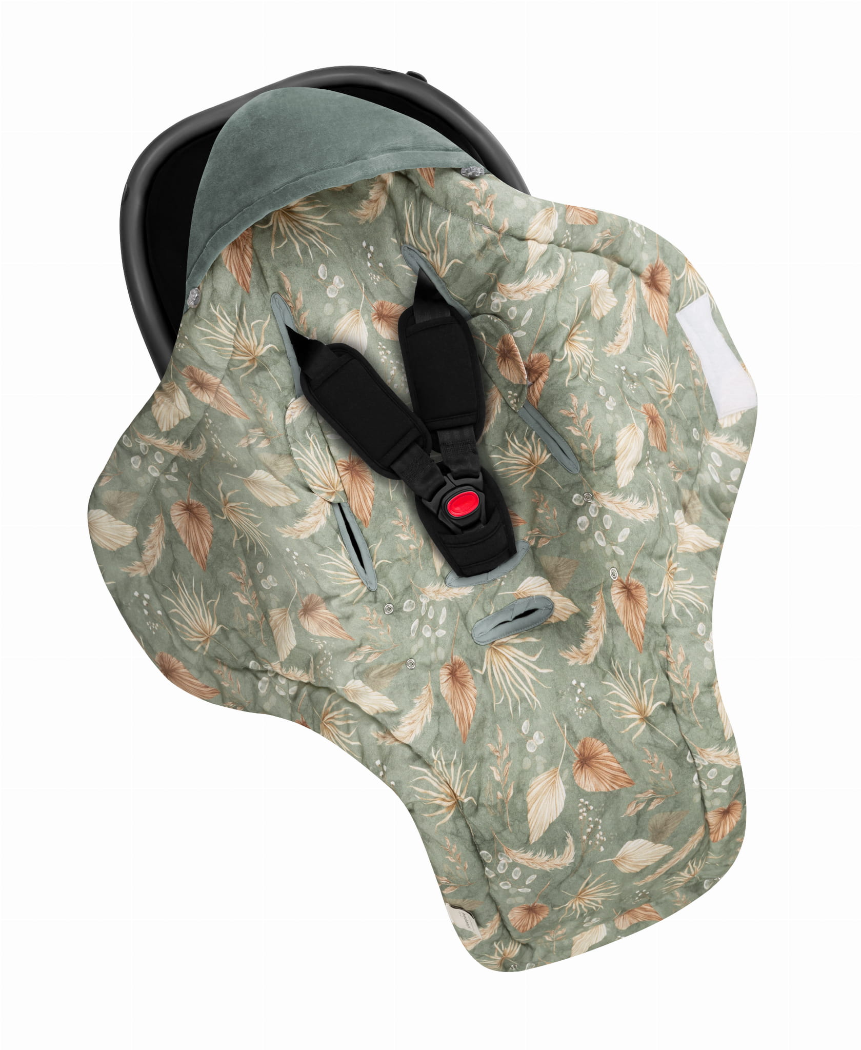 Sleepee Otulacz do fotelika Bohemian Green 0+