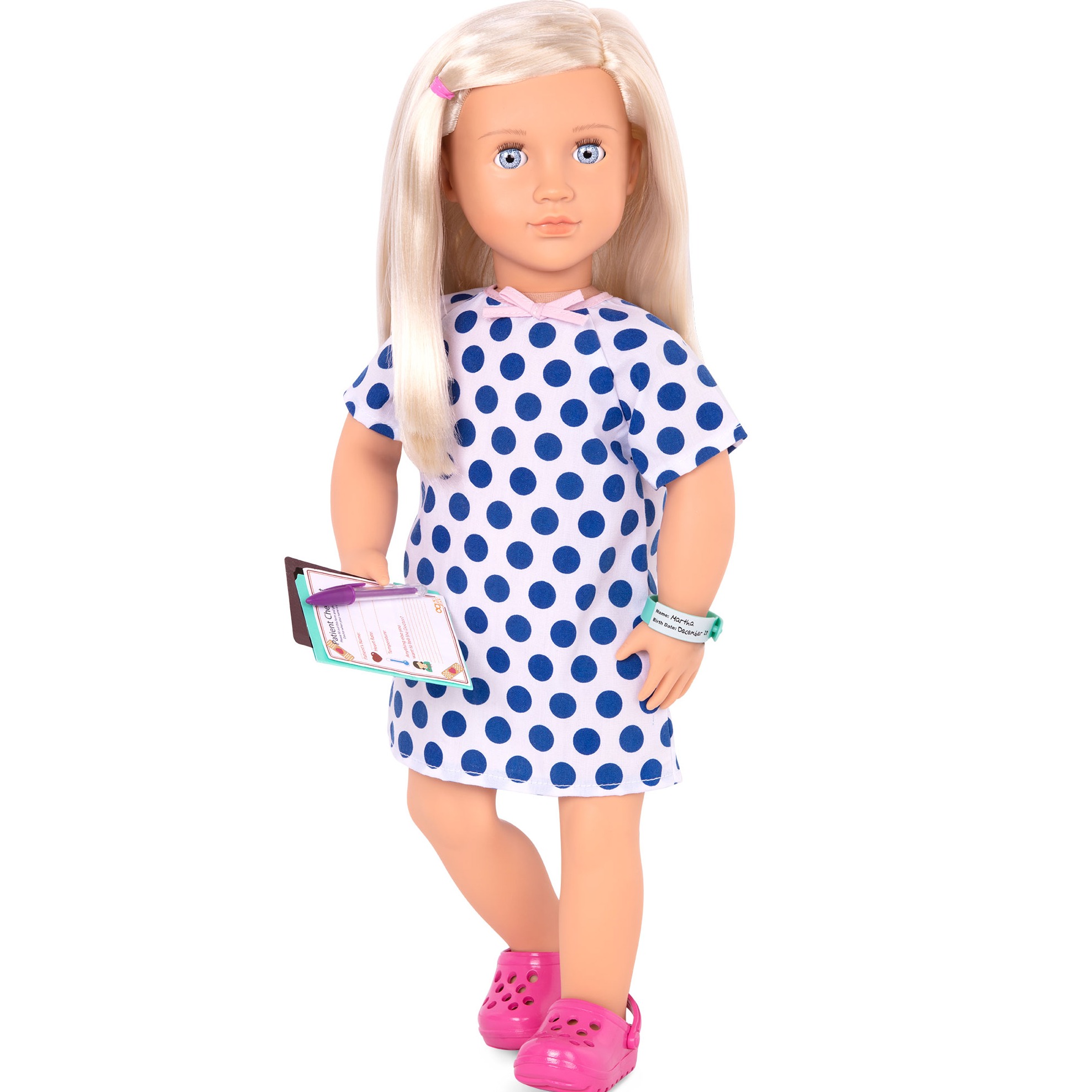 Our Generation Lalka Martha 46cm z kulami ortopedycznymi 3+