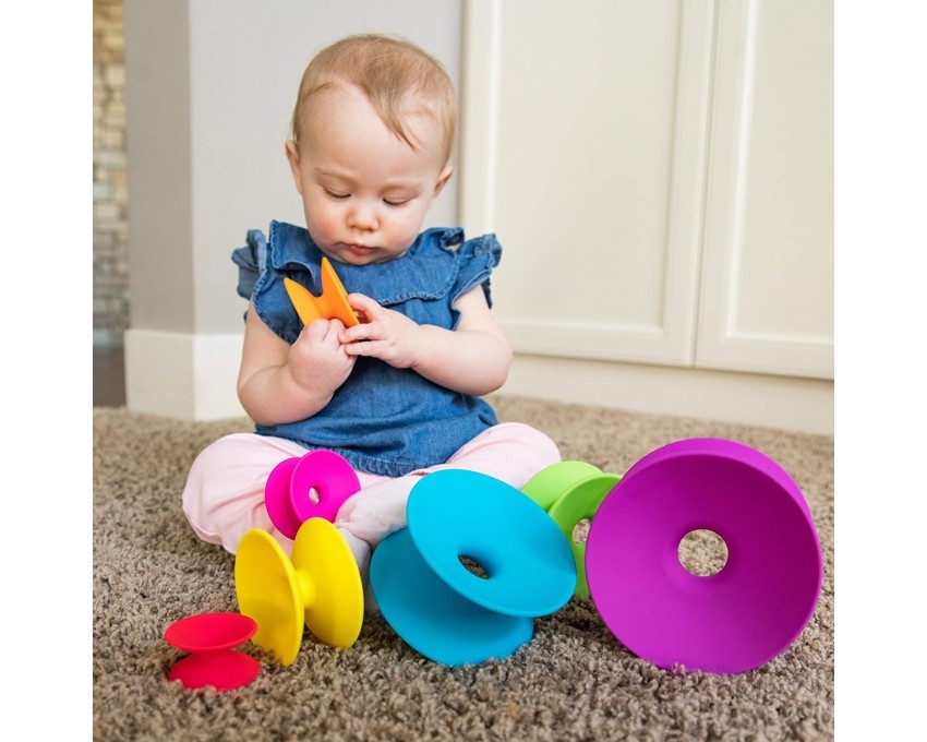 Fat Brain Toy Wieża Szpulek Spoolz 1+