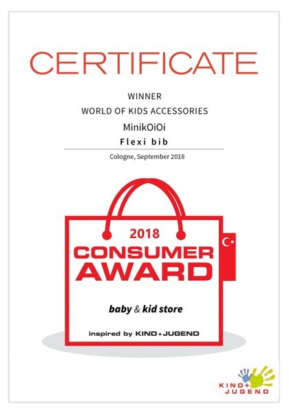 Minikoioi, Śliniak silikonowy z kieszonką różany