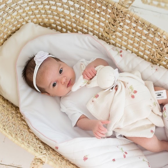 Samiboo Kokon Niemowlęcy Maliny 0+ | Miękka Bawełna