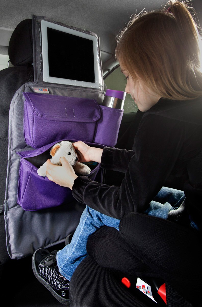 Tuloko Organizer podróżnika fioletowy dla dzieci 2+