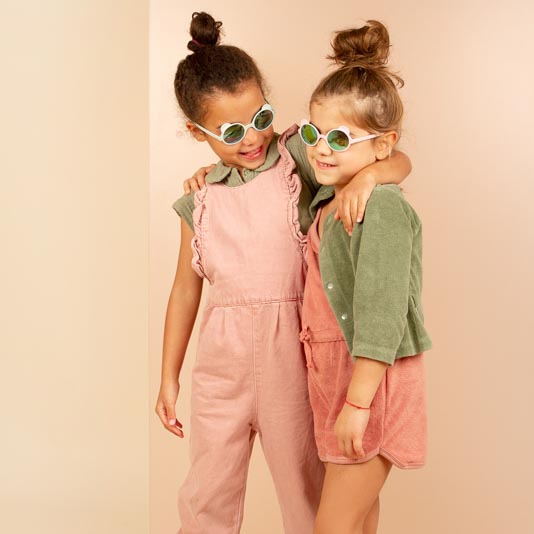 Ki ET LA Okulary przeciwsłoneczne Ourson Cream 2-4 lata