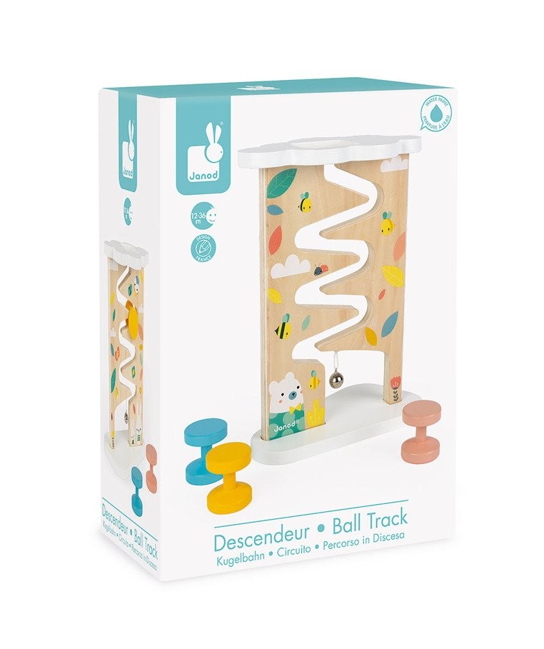 Janod Tor zjeżdżalnia z dzwoneczkiem Pure 12m+