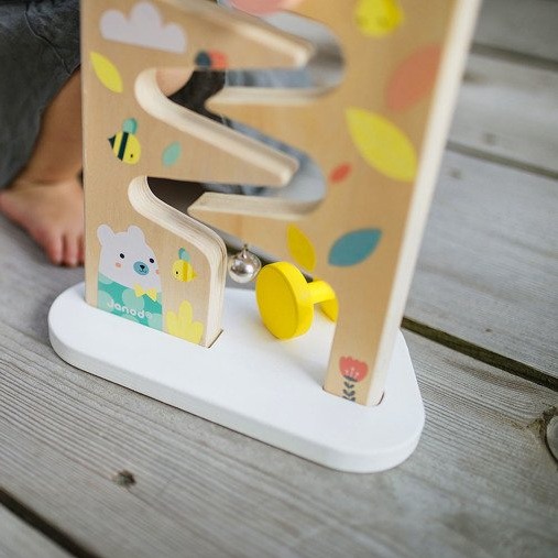 Janod Tor zjeżdżalnia z dzwoneczkiem Pure 12m+