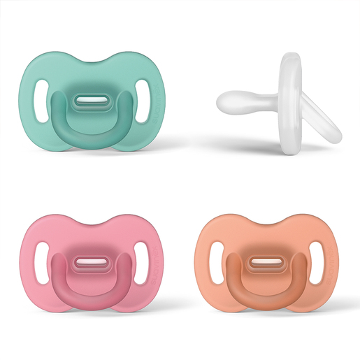 Suavinex Smoczek Fizjologiczny SX PRO Silikonowy Pomarańczowy 6-18M