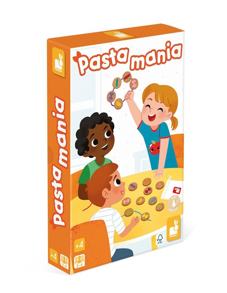 Janod Gra Pamięciowa Pasta Mania 4+