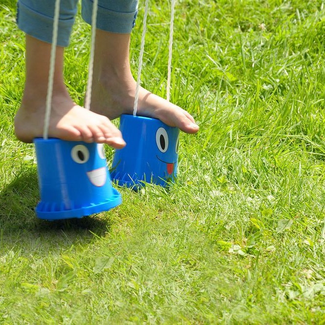 Szczudła kubełkowe dla dzieci - Rozwój motoryki 3+