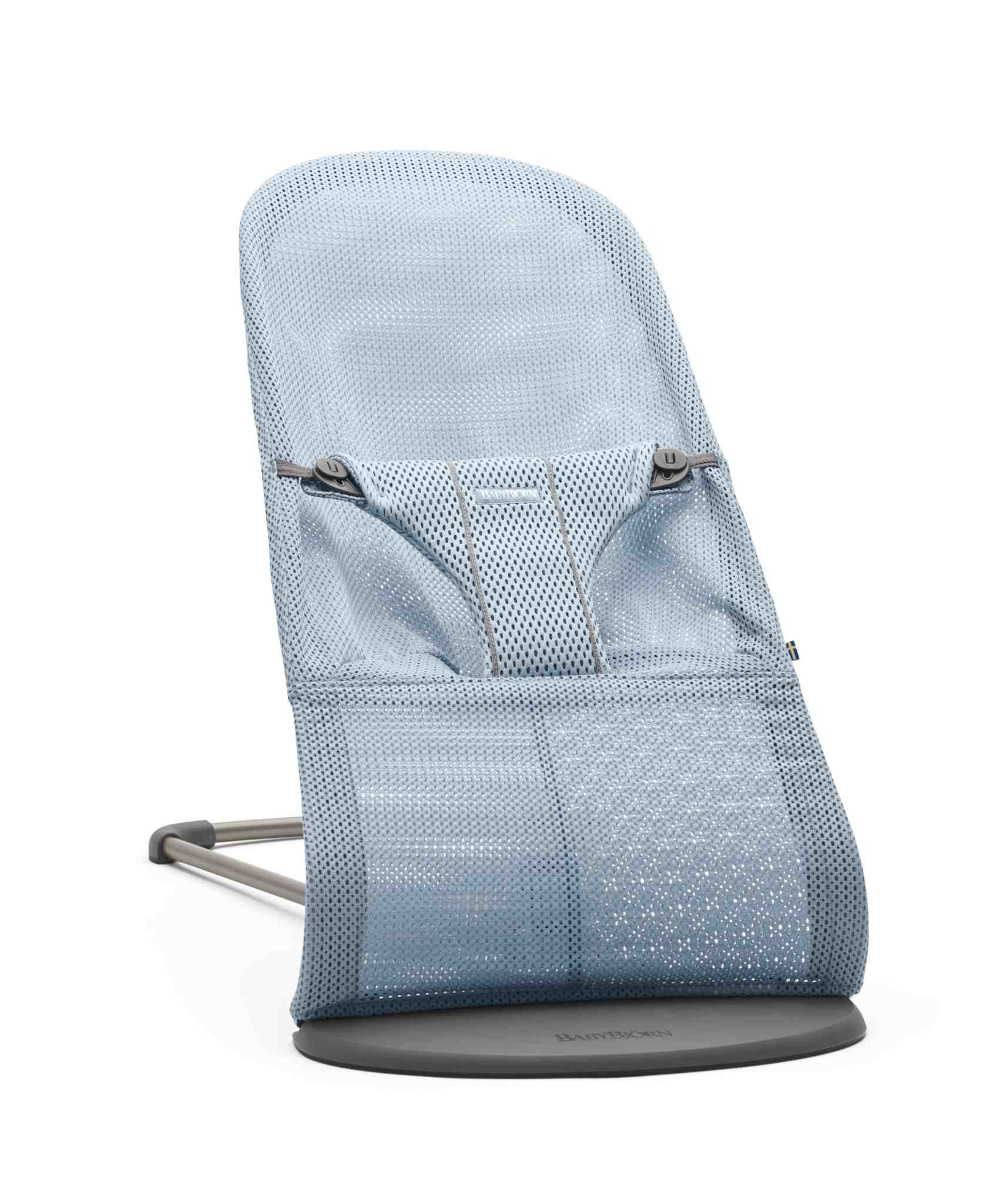 BabyBjorn Leżaczek BLISS MESH Błękitny 0+