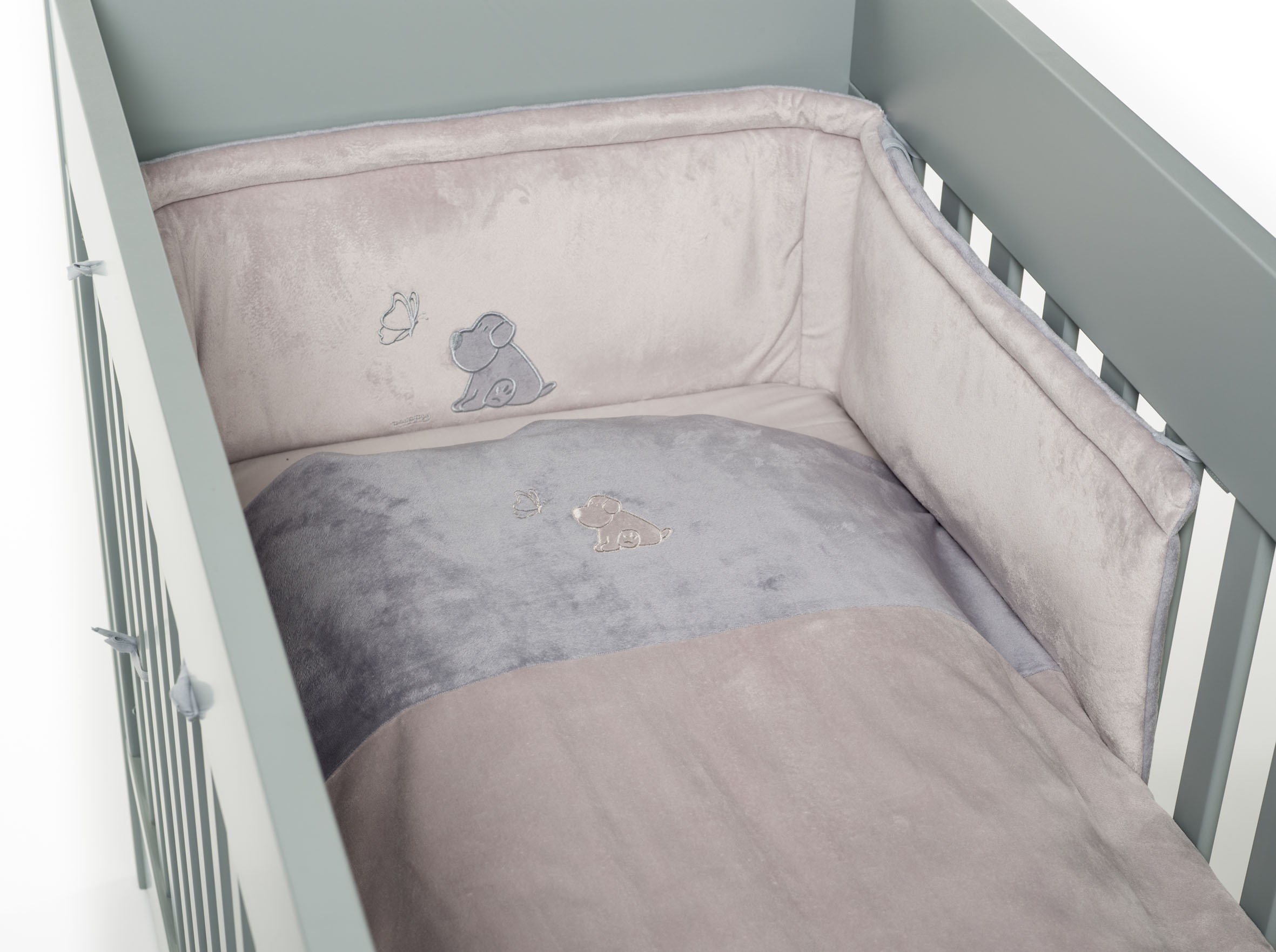 Ochraniacz do łóżeczka Puppy 140x70 cm