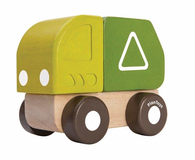 Plan Toys Mini Śmieciarka Pojazd 12m+