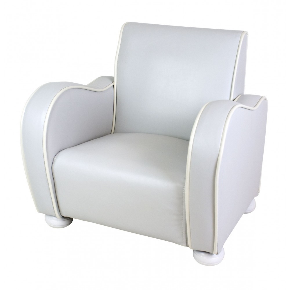 JaBaDaBaDo Fotel Dziecięcy Szary 46x44x40cm