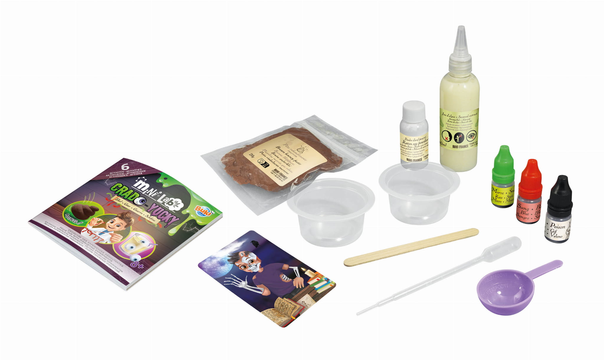 Buki, Mini lab eksperymenty fuj  