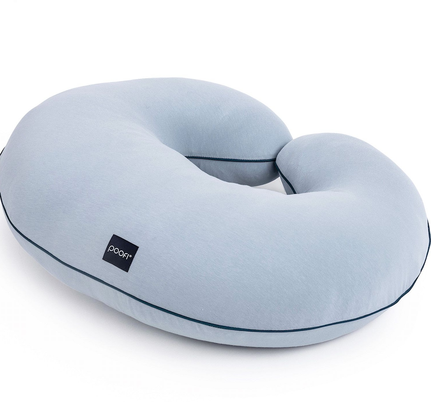 Poofi Poduszka do karmienia Organic dusty blue