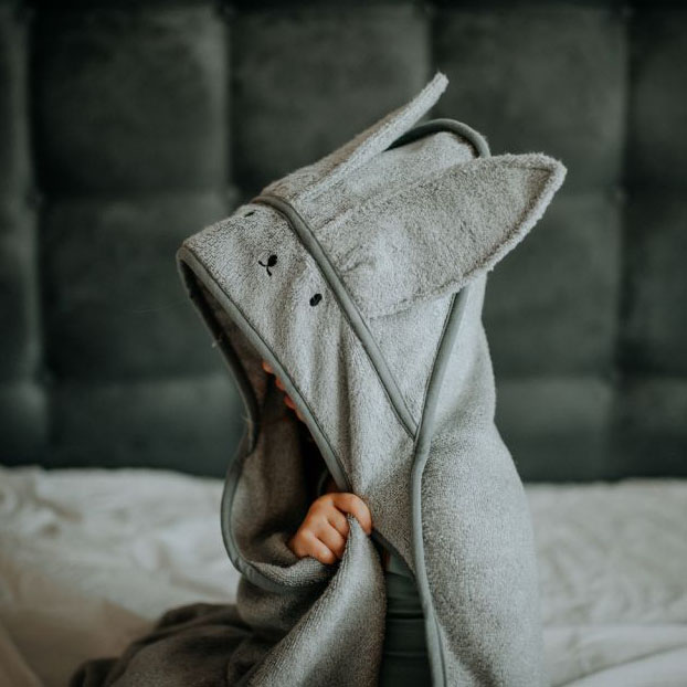 My Memi, Bambusowy ręcznik light grey