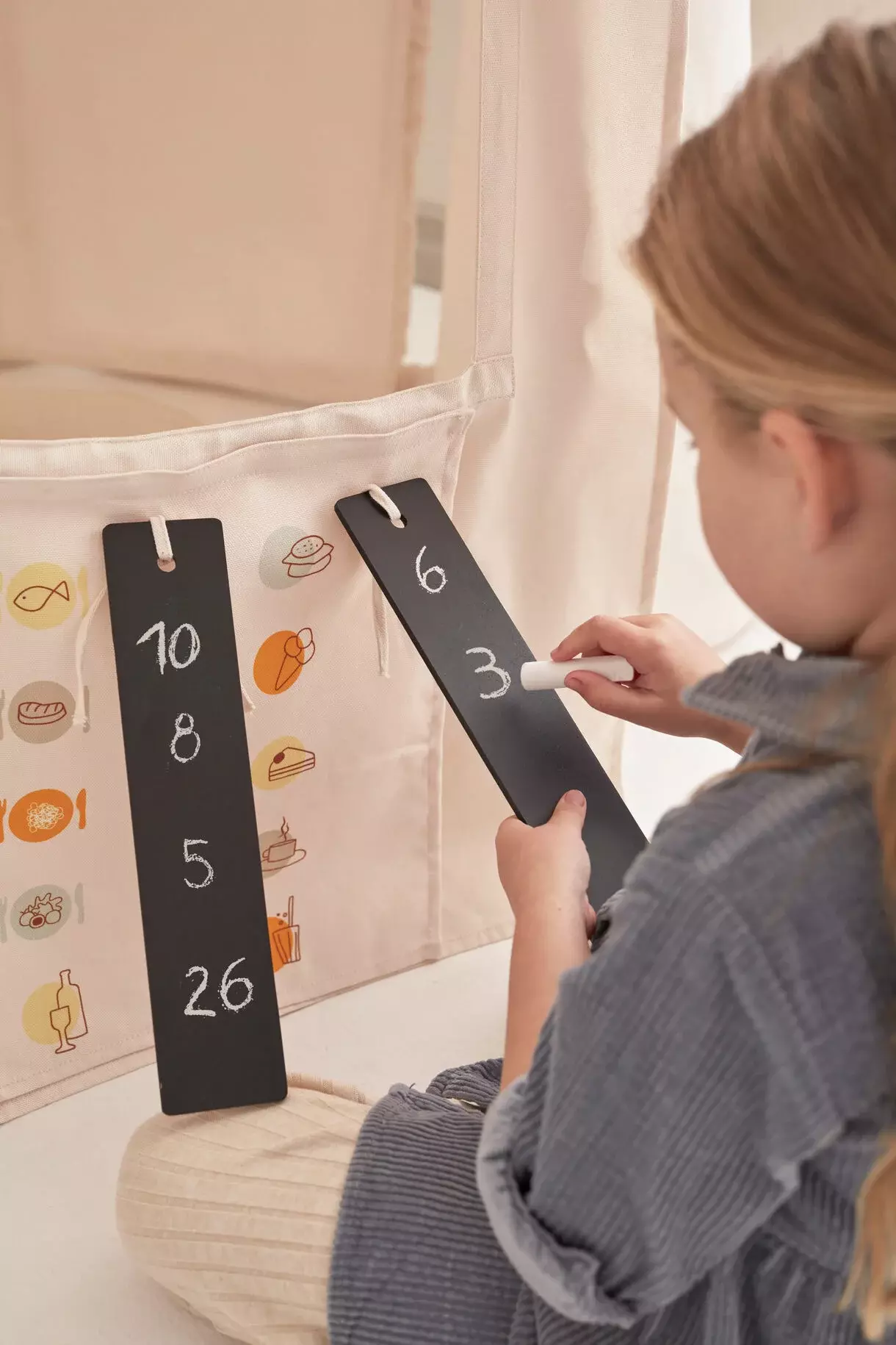 Kid's Concept Tabliczki z Menu do Namiotu 3+