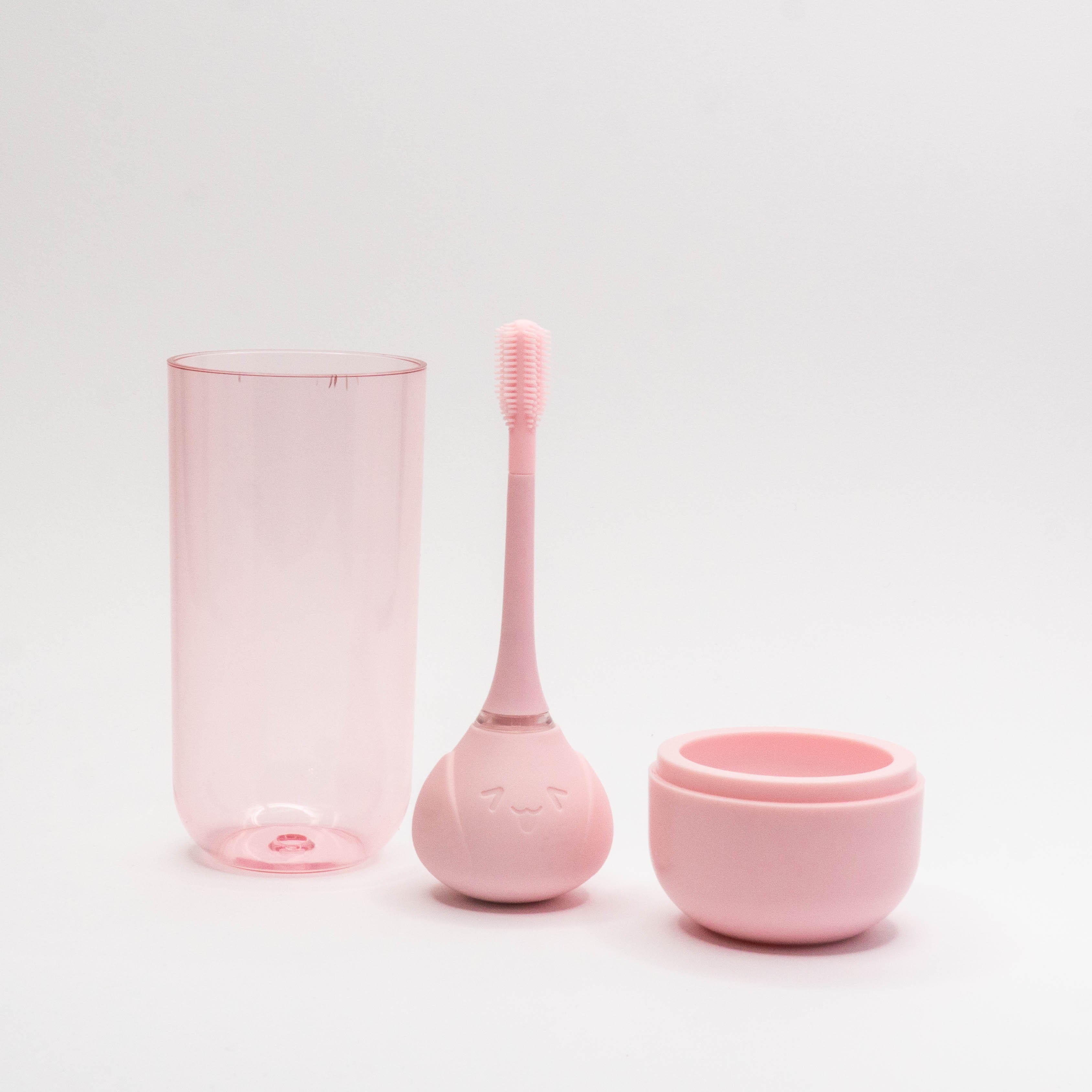 InnoGio Soniczna Szczoteczka 360° Różowa dla Dzieci