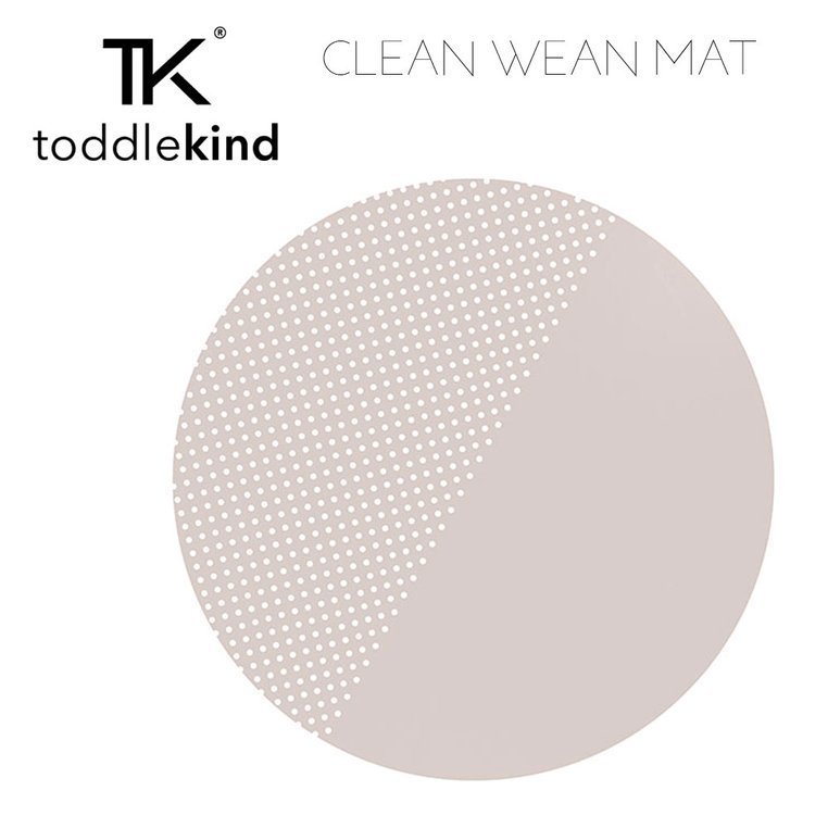 Toddlekind Mata Ochronna Okrągła Spotted Clay Beige 105cm 0+