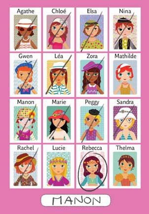 Djeco Mini Gra Logiczna "Nazywam się Julia" 6+