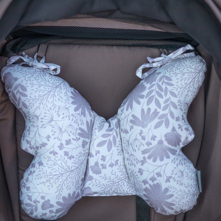 Sleepee Poduszka Antywstrząsowa Motylek Grey