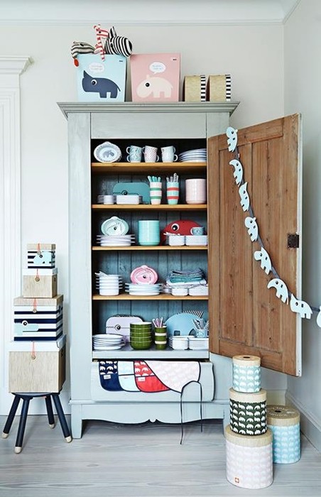 Grimms Pudełka Duże 2 Sztuki - Drewniane Przechowywanie 1+