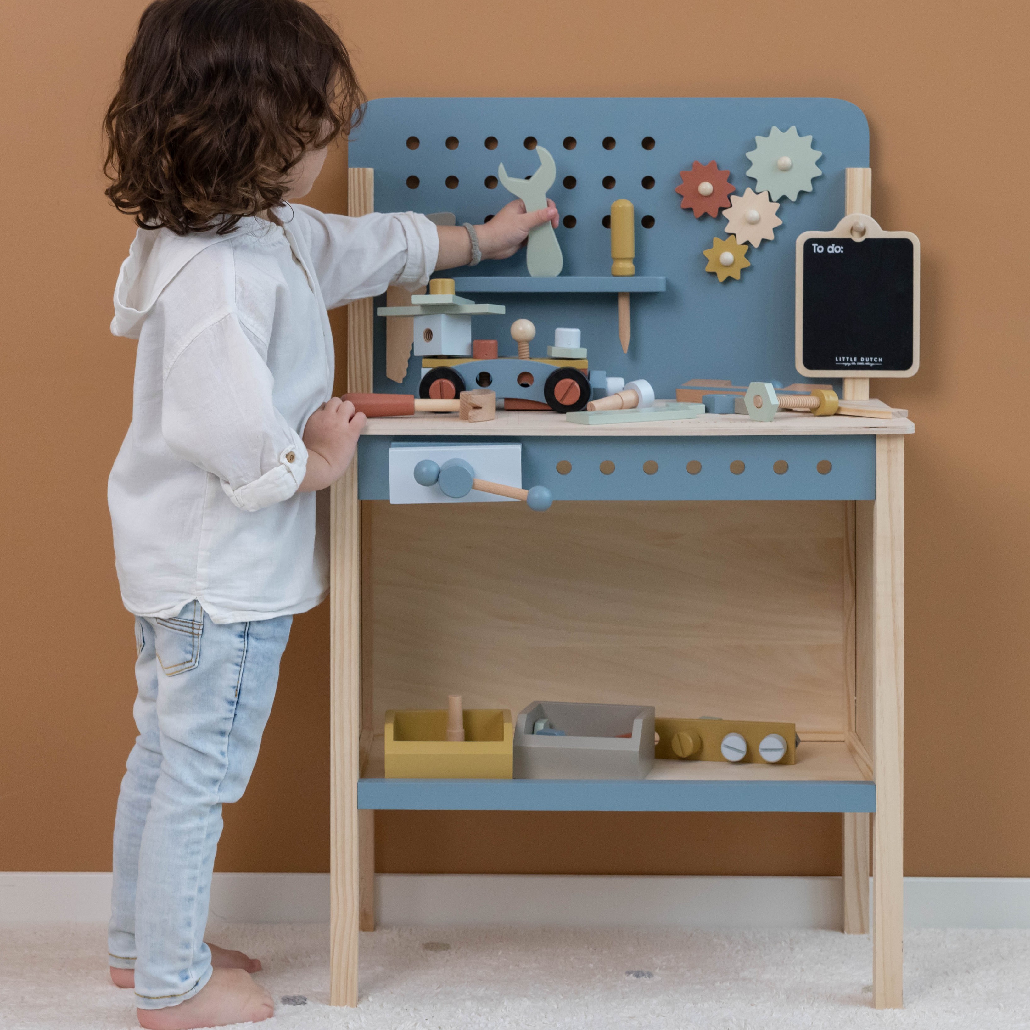 Little Dutch Warsztat z narzędziami drewniany 3+