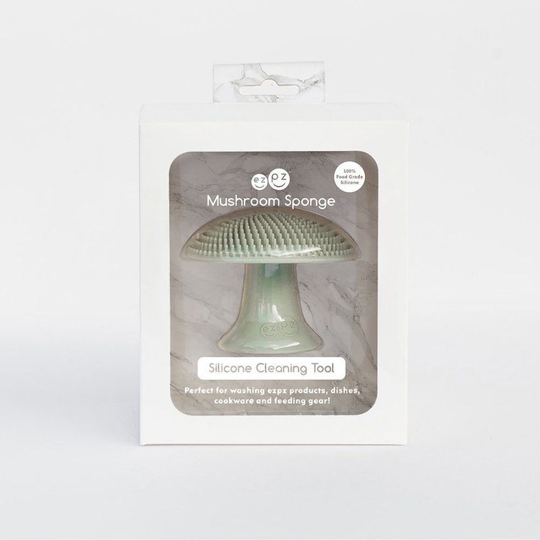EZPZ Myjka Czyścik Silikonowa Pastelowa Zieleń