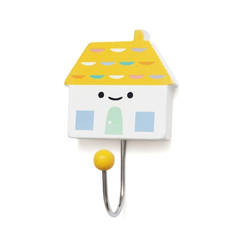 Petit Monkey Wieszak Little House Musztardowy 1+