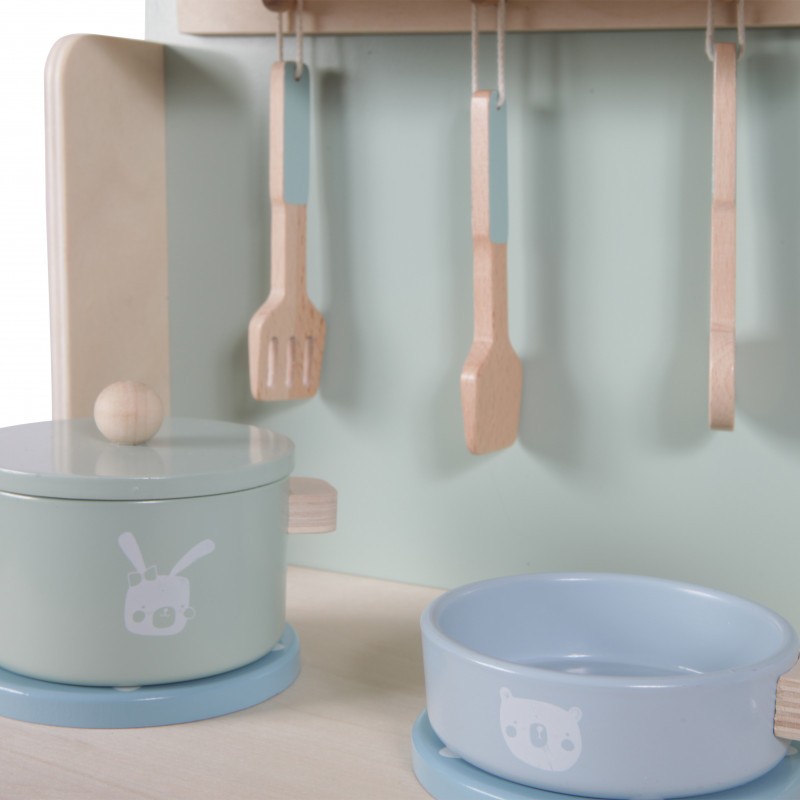 Little Dutch Drewniana Kuchnia Edukacyjna 3+ | Pastelowa