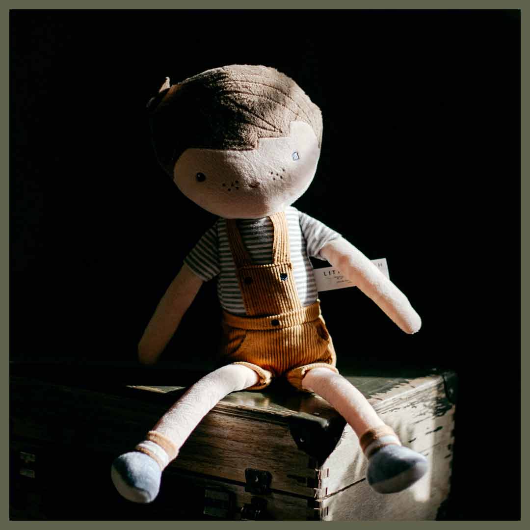 Little Dutch Lalka Jim 50 cm dla dzieci 12m+