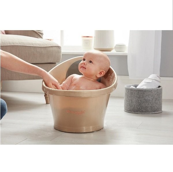 Shnuggle Wanienka Gold z piankowym oparciem 0+
