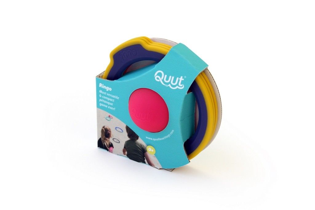 Quut Ringo Zestaw Obręczy i Piłeczki - Zabawa na Plażę 1+