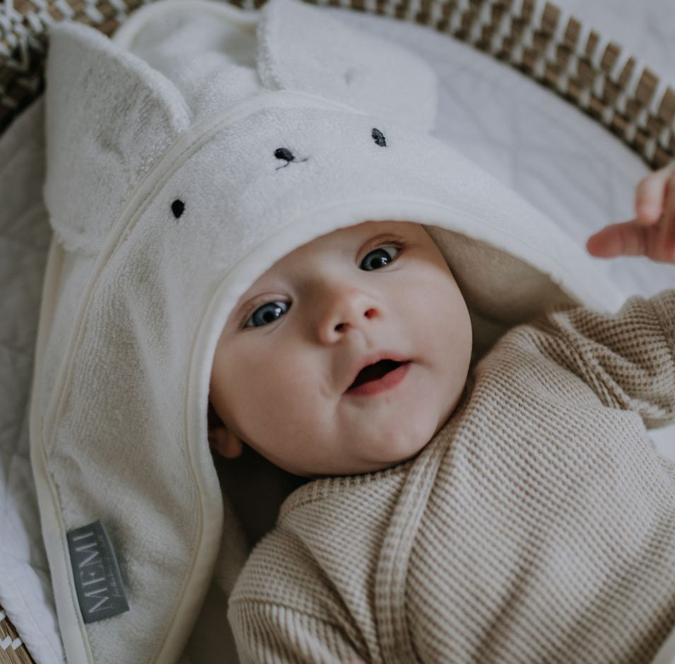 My Memi Bambusowy Ręcznik Cream 0+ | Premium