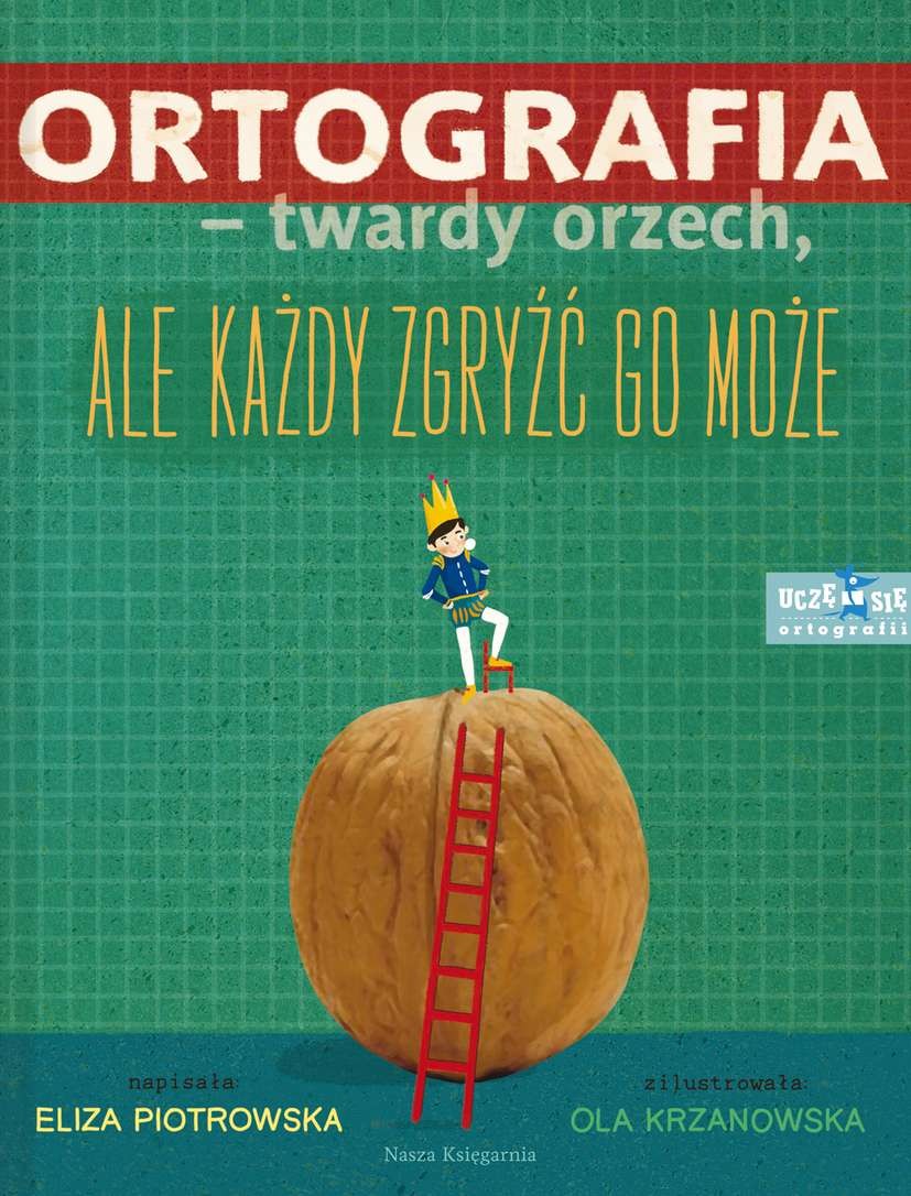 Nasza Księgarnia Ortografia - Nauka z wierszem 8+ | Fabryka Wafelków