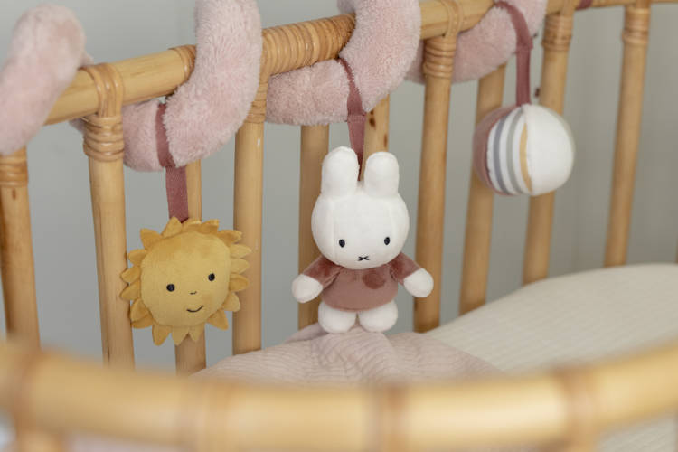 Tiamo Miffy Spiralka Sensoryczna Fluffy Pink 0+