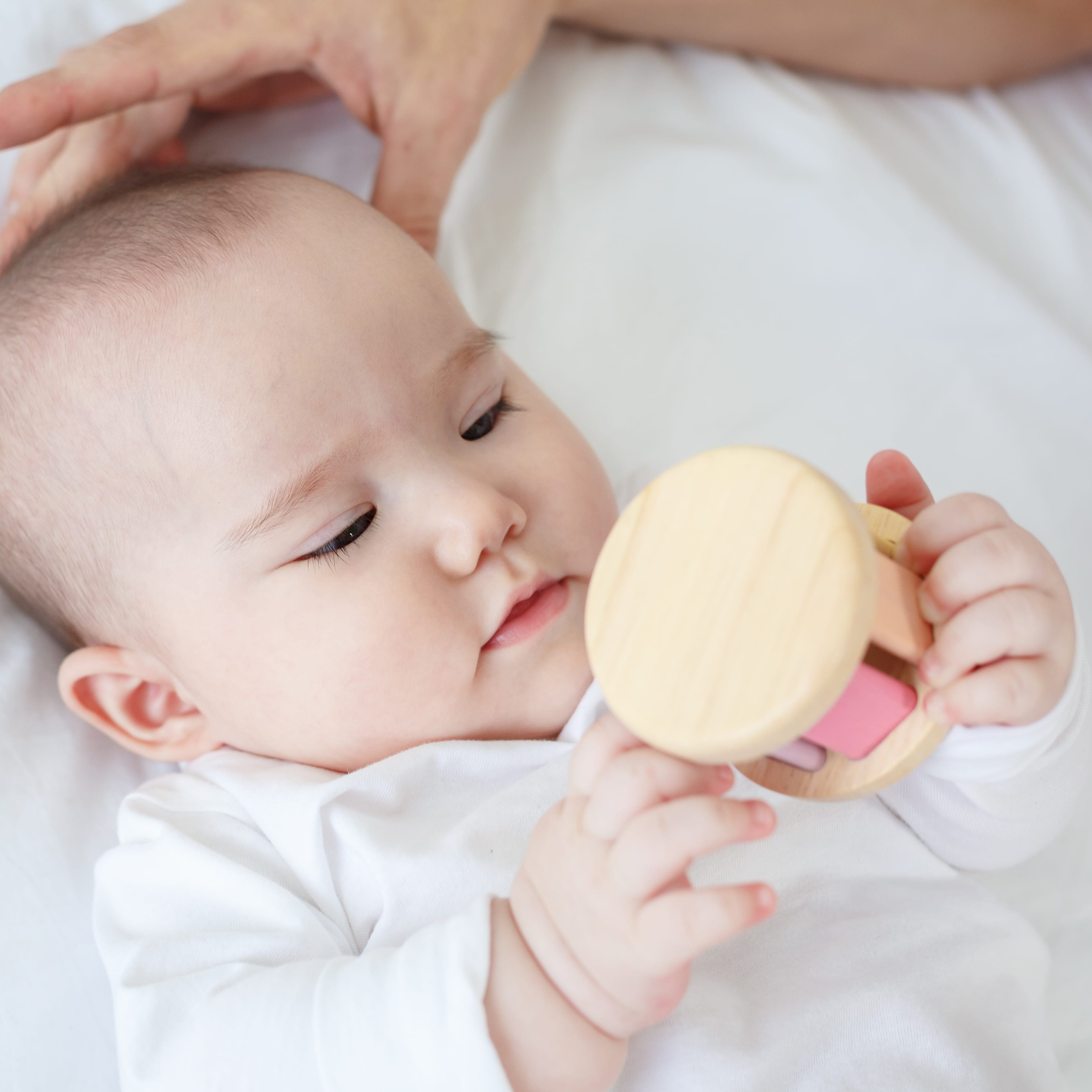 Plan Toys Pastelowa Grzechotka Roller 0+