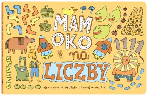 Mam oko na liczby 2 - Interaktywna książka z liczeniem 3+