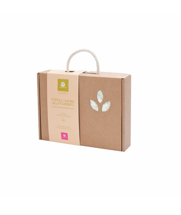 NATI NATURALI Poszewka do poduszki do karmienia serca 0+